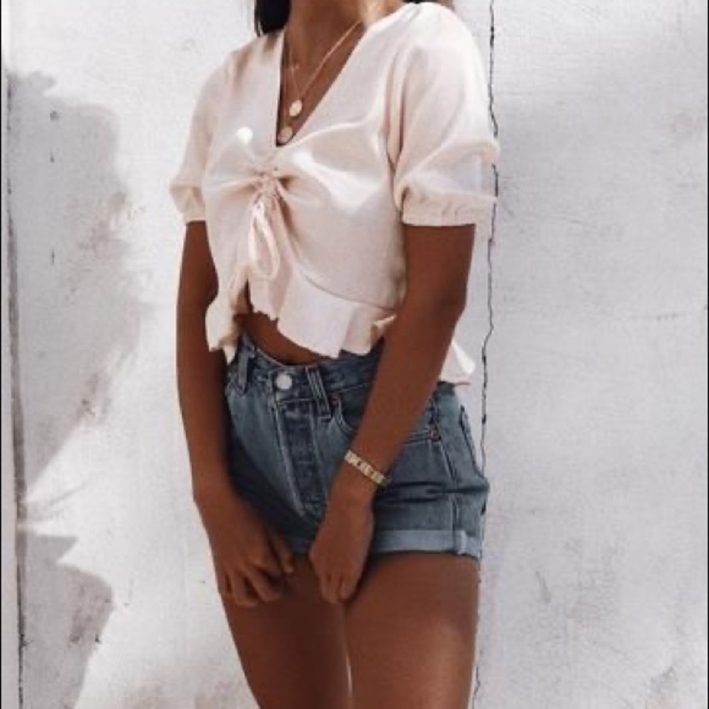 Cry Baby Rose Gold “Hampton’s” Night-Out Top